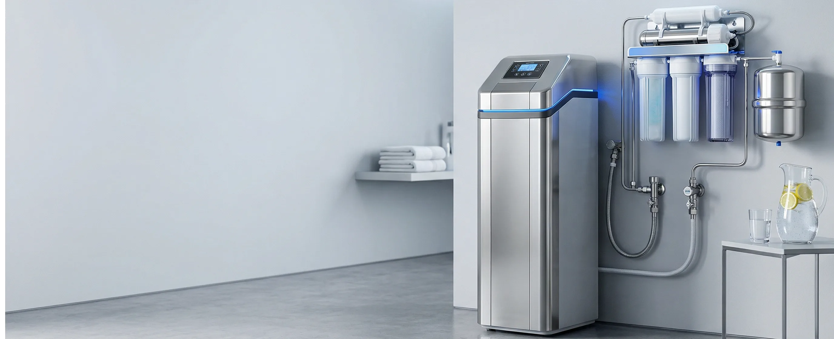 Water treatment and water softener planning